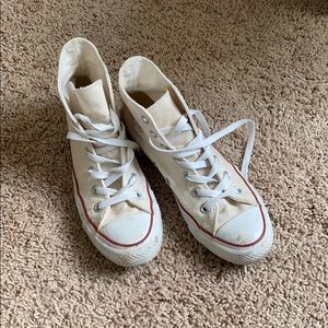 Converse high tops white